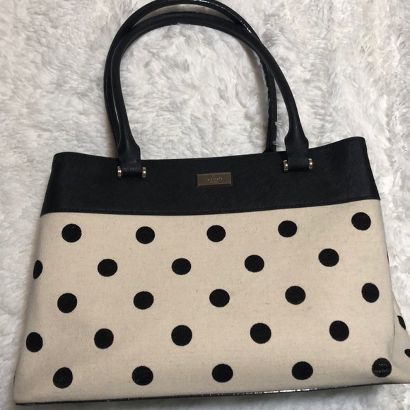 kate spade Handbags - Kate Spade polka dot handbag